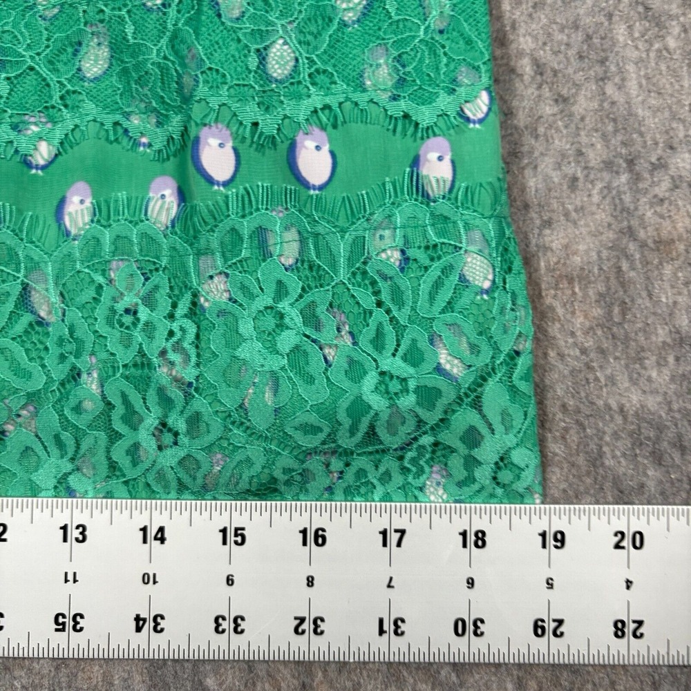 Chelsea & Violet Women's Dress Size Large Green Elastic Sleeveless Sundress $118 - Picture 7 of 8